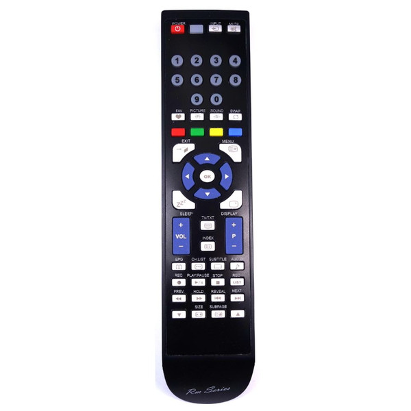 RM-Series TV Replacement Remote Control for Kogan KULED19XXXAB