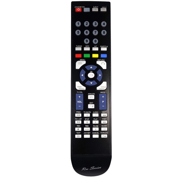 RM-Series DVD Recorder Replacement Remote Control for DVD-SR275MXEU