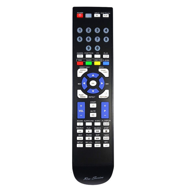 RM-Series Home Cinema System Replacement Remote Control for SC-PT870