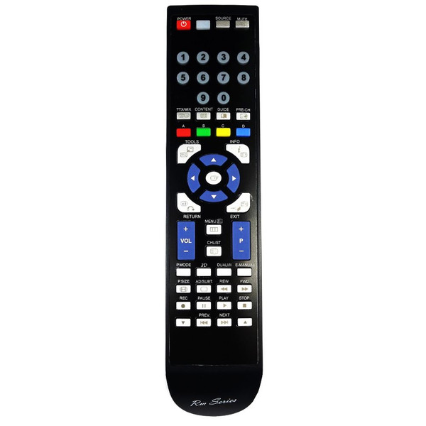 RM-Series TV Replacement Remote Control for PS64D550C1M