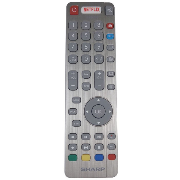 Genuine Sharp LC-24DHG6001K TV Remote Control