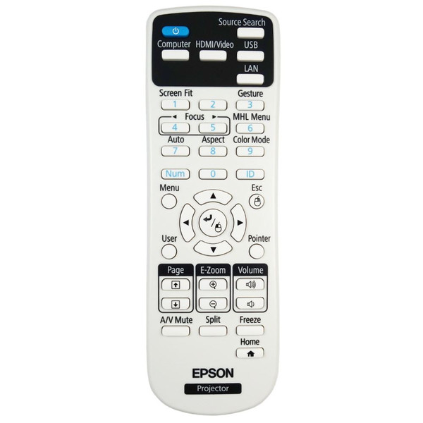 Genuine Epson  EB-1780W Projector Remote Control