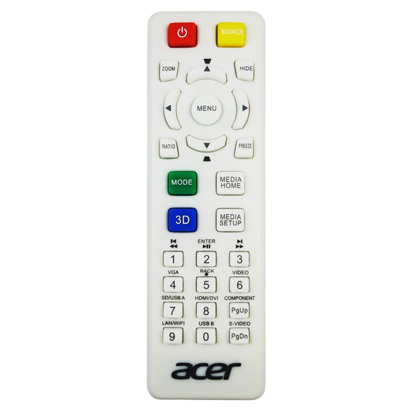 Genuine Acer  X1378WH Projector Remote Control