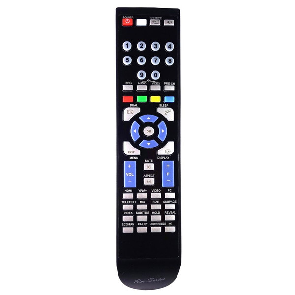 RM-Series RMC10702 TV Replacement Remote Control
