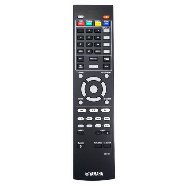 Genuine Yamaha BDP127 Blu-ray Player Remote Control