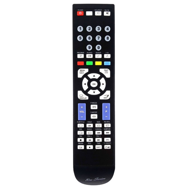 RM-Series TV Replacement Remote Control for Classic IRC87027