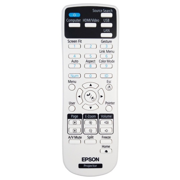 Genuine Epson H820B Projector Remote Control