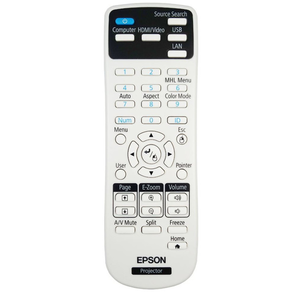 Genuine Epson H843A Projector Remote Control