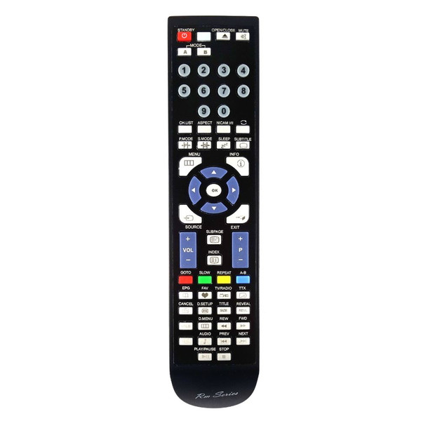 RM-Series TV Replacement Remote Control for Classic IRC87049