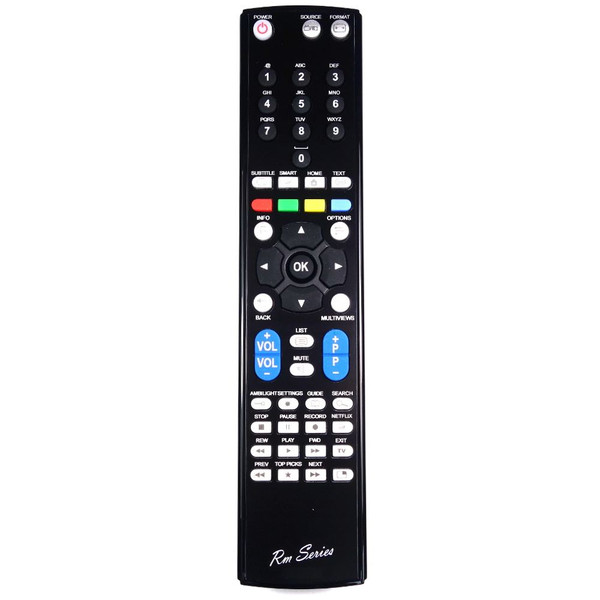 Genuine Philips 50PUH6400/88 TV Remote Control