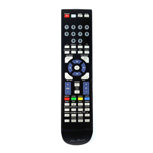 RM-Series TV Replacement Remote Control for Baird RCJO