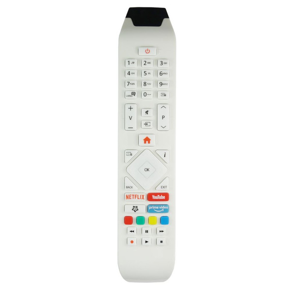 Genuine White TV Remote Control for Hitachi 43HK6000