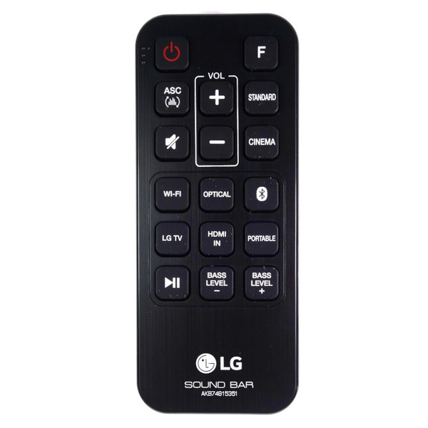 Genuine LG SH6 Soundbar Remote Control