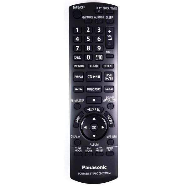 Genuine Panasonic RX-D55EE Stereo Remote Control