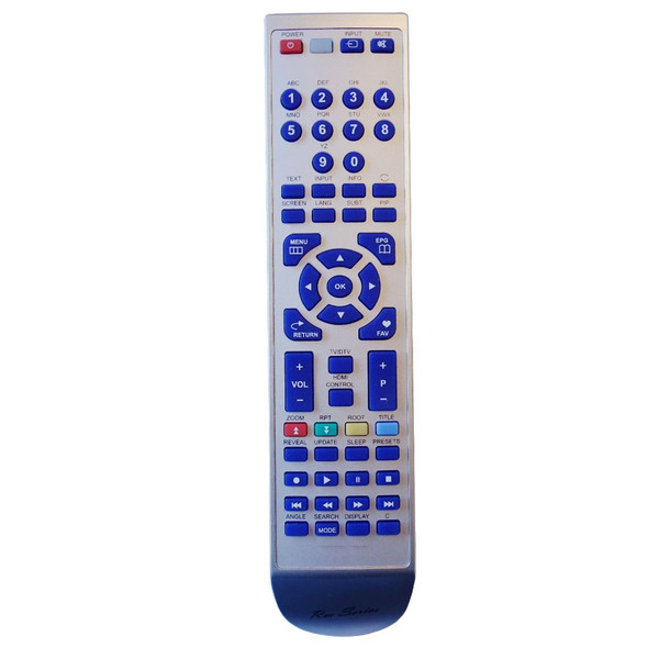RM-Series TV Replacement Remote Control for Sharp LC22D12E
