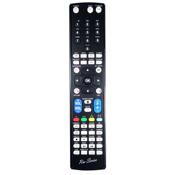 RM-Series TV Remote Control for LG 60LA620S
