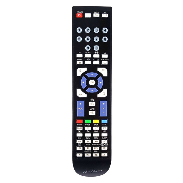 RM-Series TV Replacement Remote Control for Toshiba 47L6453DB