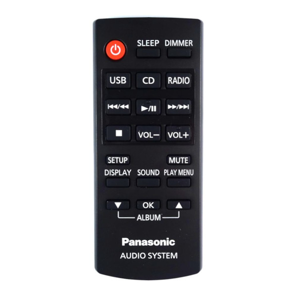 Genuine Panasonic SC-HC18EG-K HiFi Remote Control