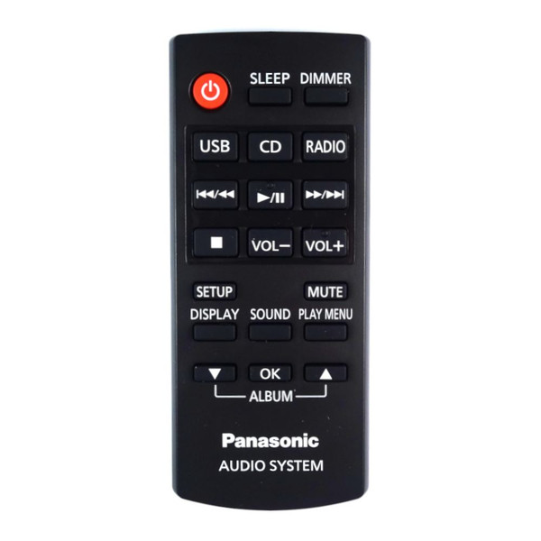 Genuine Panasonic SC-HC18DBEG-K HiFi Remote Control