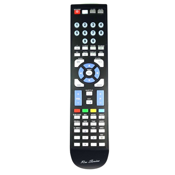 RM-Series TV Remote Control for Wharfedale L19T11W-A