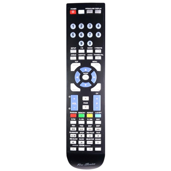 RM-Series DVD Player Remote Control for Toshiba SD-105EE