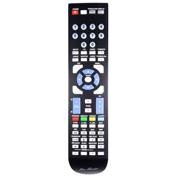 RM-Series DVD Player Remote Control for Toshiba SD-230EKTE