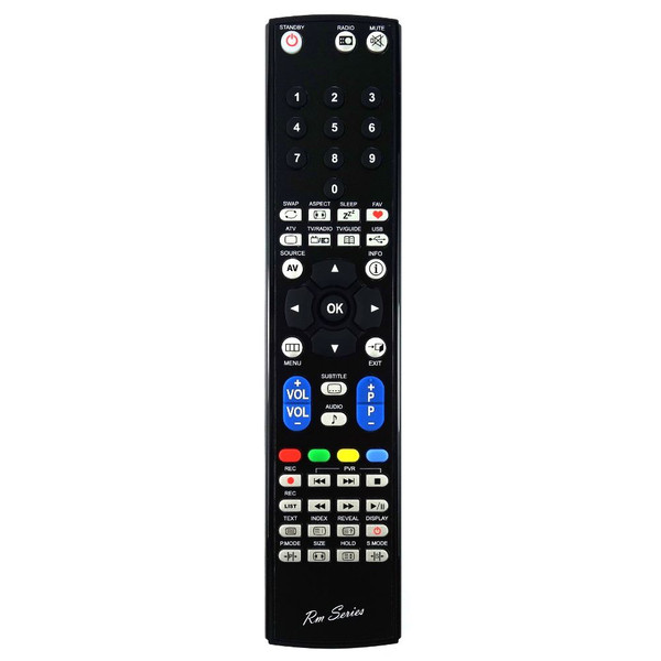 RM-Series TV Replacement Remote Control for Emotion X2669EGBTCUP4UK