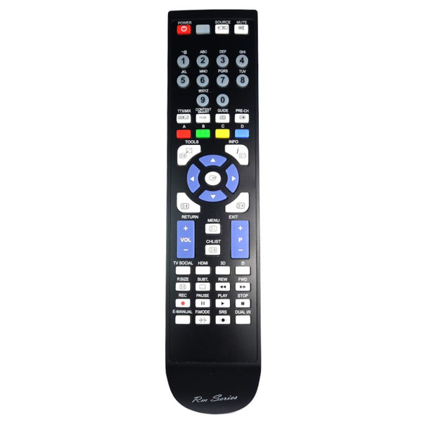 RM-Series TV Remote Control for Samsung UE40D5520RK/XXU