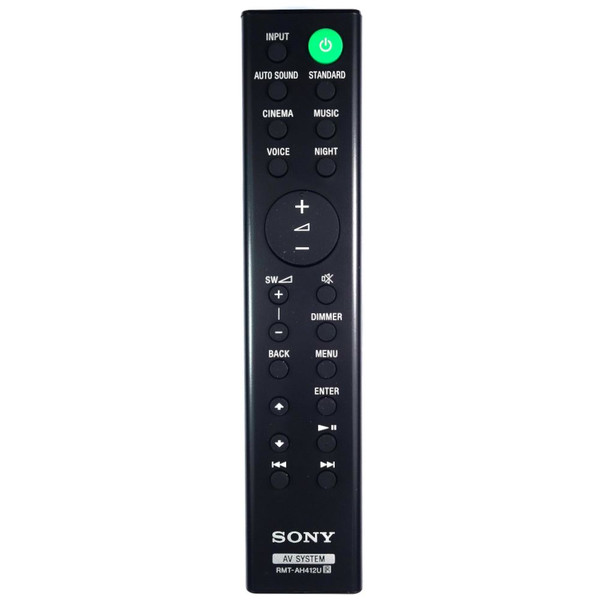 Genuine Sony HT-S20R Soundbar Remote Control