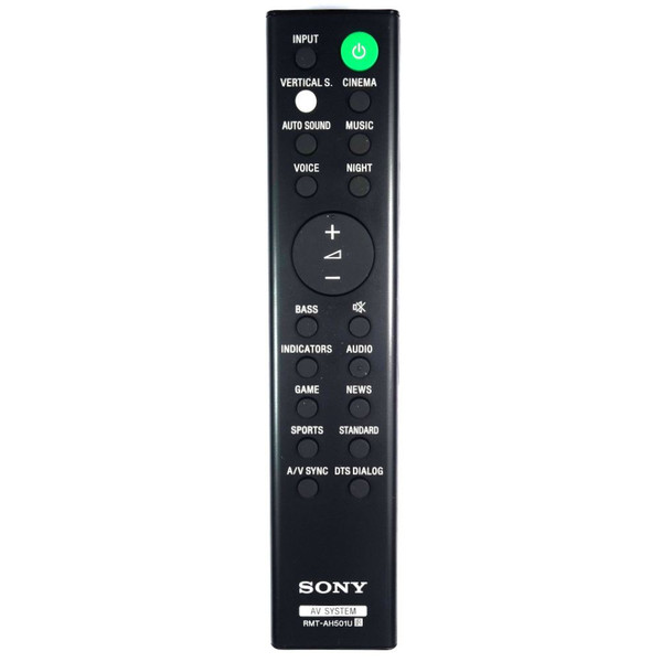 Genuine Sony RMT-AH501U Soundbar Remote Control