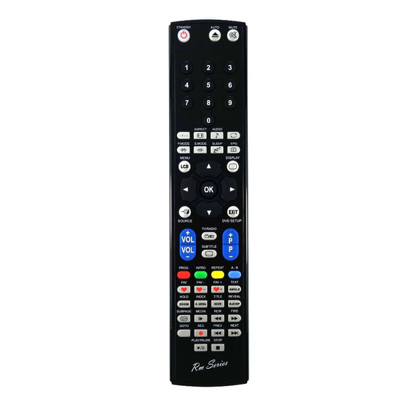 RM-Series TV Replacement Remote Control for Digitrex CTF3271