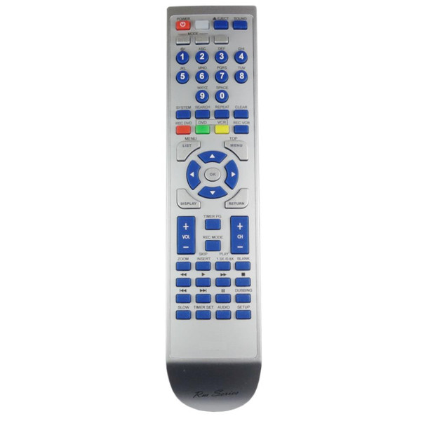 RM-Series DVD Recorder Remote Control for Toshiba DVR40STE