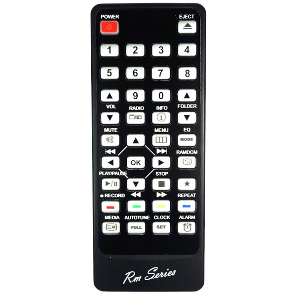 RM-Series HiFi Remote Control for Roberts MP43