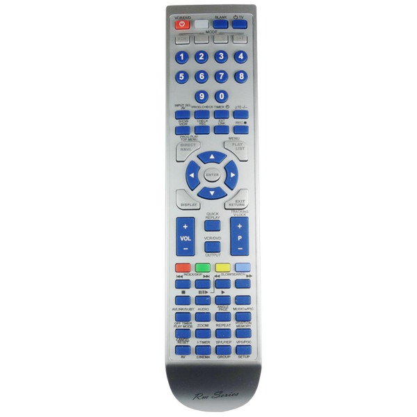 RM-Series DVD/ VHS Remote Control for Panasonic NV-VP30EPS