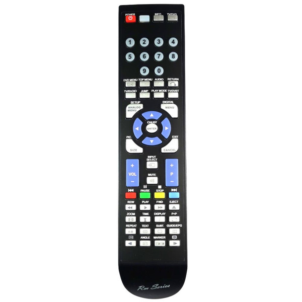 RM-Series TV Remote Control for Orion TV22PL155DVD