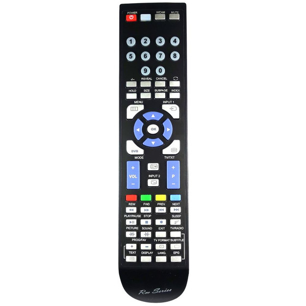 RM-Series TV Remote Control for SILVASCHNEIDER LED 2270DVB-T