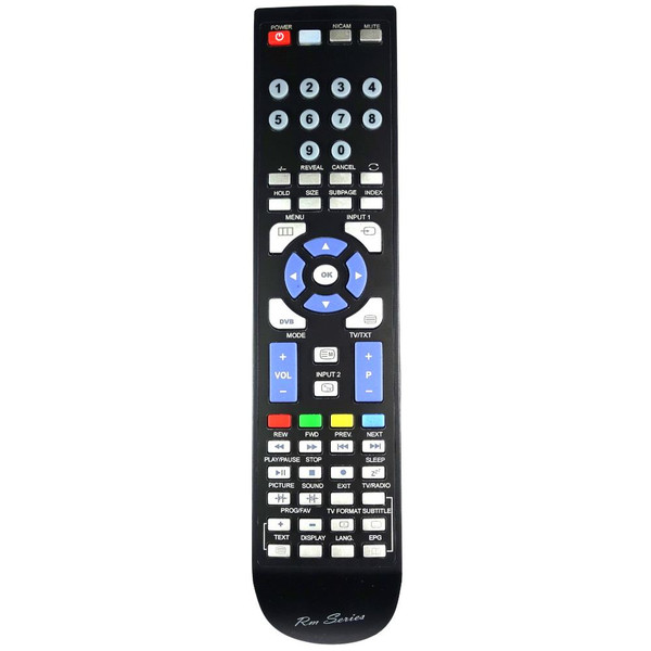 RM-Series TV Remote Control for QMEDIA QLC39L10ATP-FM4-TL