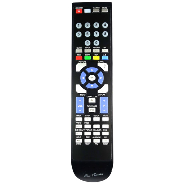 RM-Series TV Remote Control for PLUSTRON TP-1906D