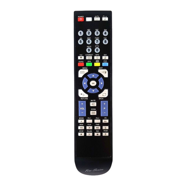 RM-Series Satellite Receiver Replacement Remote Control for Spiderbox HD7000