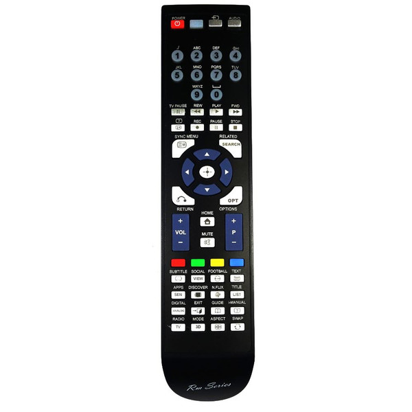 RM-Series TV Remote Control for Sony KDL-32W705CBU