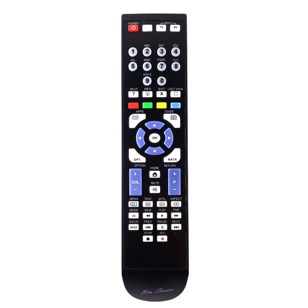 RM-Series TV Remote Control for Panasonic TX-58DX802B