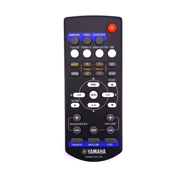 Genuine Yamaha YHT-S401 Soundbar Remote Control