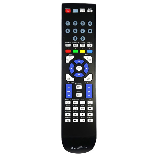 RM-Series TV Remote Control for Samsung LE40B652T4WXXN