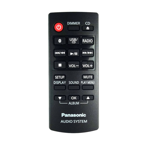 Genuine Panasonic SC-PM602EB-K HiFi Remote Control