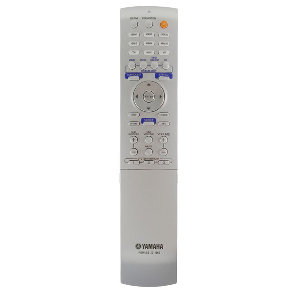 Genuine Yamaha FSR133 ZD11660 Soundbar Remote Control - ZD116600