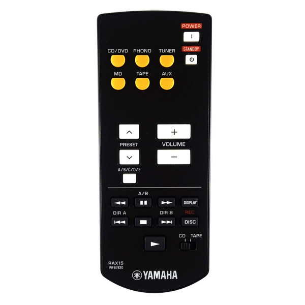 Genuine Yamaha AX-397 Amplifier Remote Control