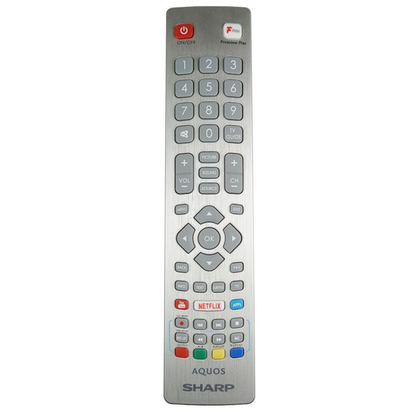 Genuine Sharp Replaces SHW/RMC/0129 TV Remote Control