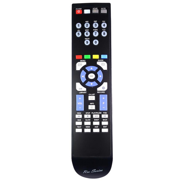 RM-Series TV Recorder Remote Control for GOODMANS GDB1225DTRXI
