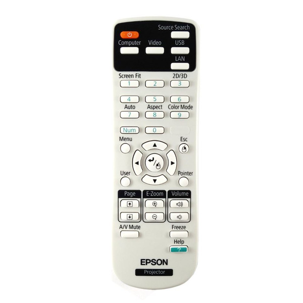 Genuine Epson 1576964 / 157696400 Projector Remote Control -