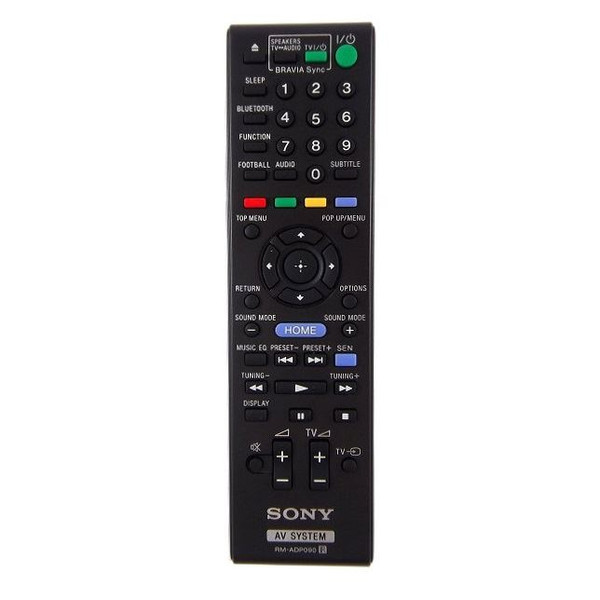 Genuine Sony BDV-E2100 Home Cinema System Remote Control